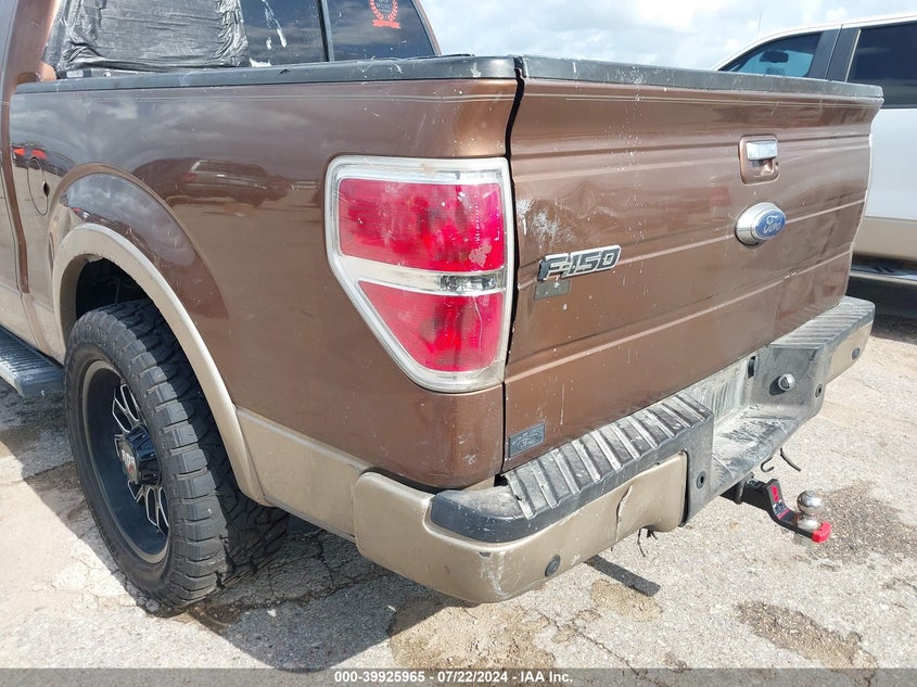 2012 Ford F-150 Lariat VIN: 1FTFW1CT5CKD04423 Lot: 39925965