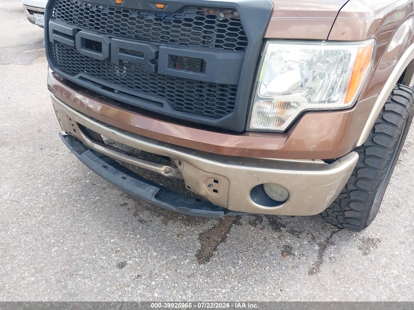 2012 Ford F-150 Lariat VIN: 1FTFW1CT5CKD04423 Lot: 39925965