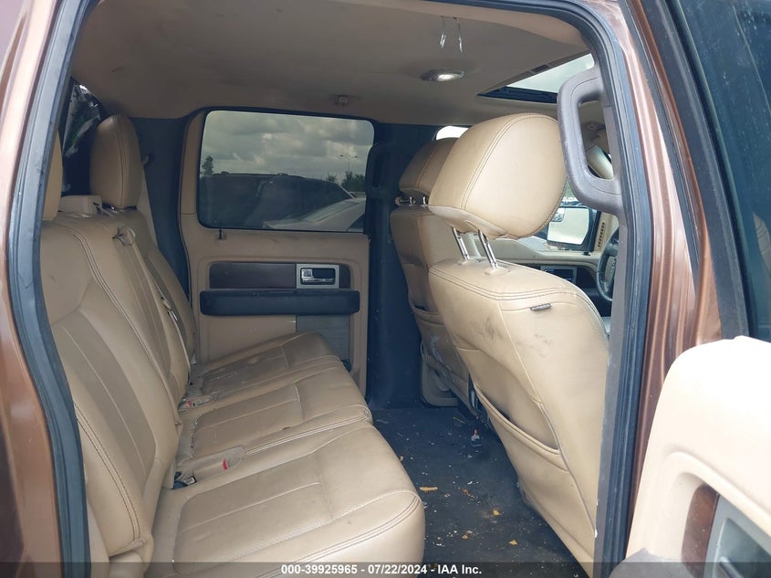 2012 Ford F-150 Lariat VIN: 1FTFW1CT5CKD04423 Lot: 39925965