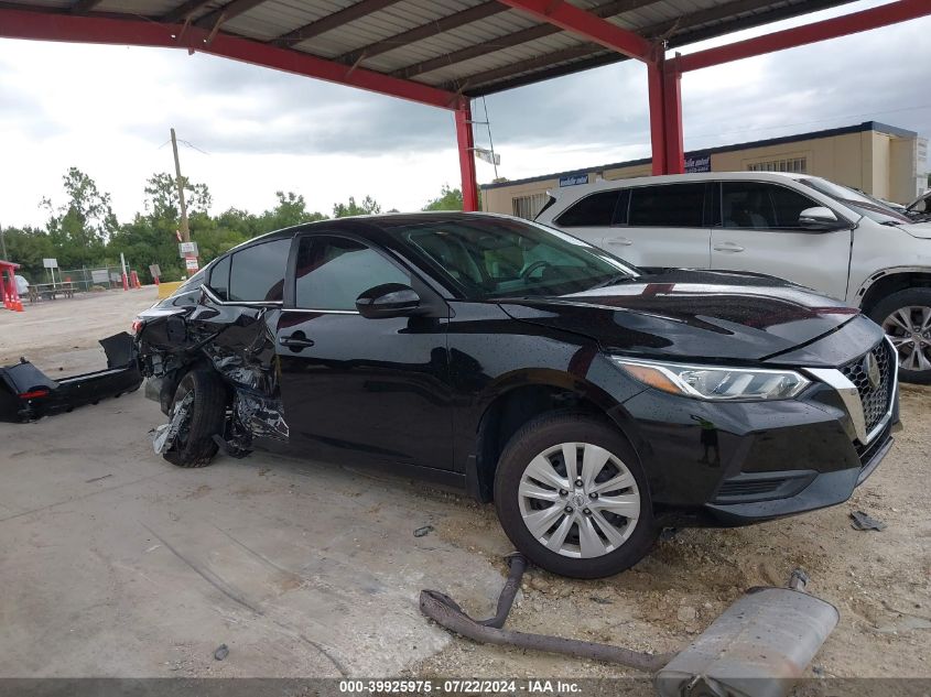 2020 Nissan Sentra S Xtronic Cvt VIN: 3N1AB8BV2LY288896 Lot: 39925975