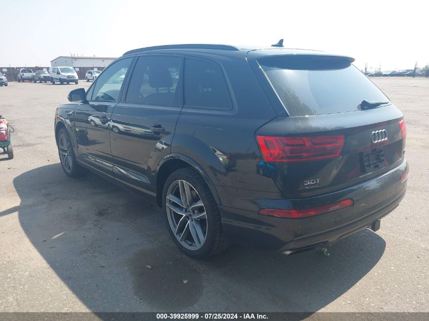 2017 Audi Q7 3.0T Premium VIN: WA1VABF75HD045209 Lot: 39925999