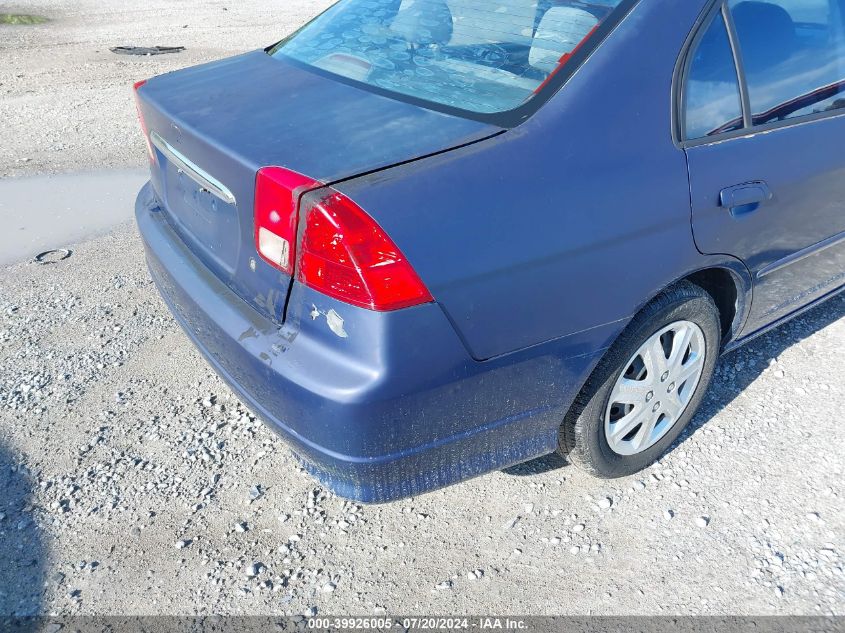 2005 Honda Civic Lx VIN: 2HGES16555H521731 Lot: 39926005