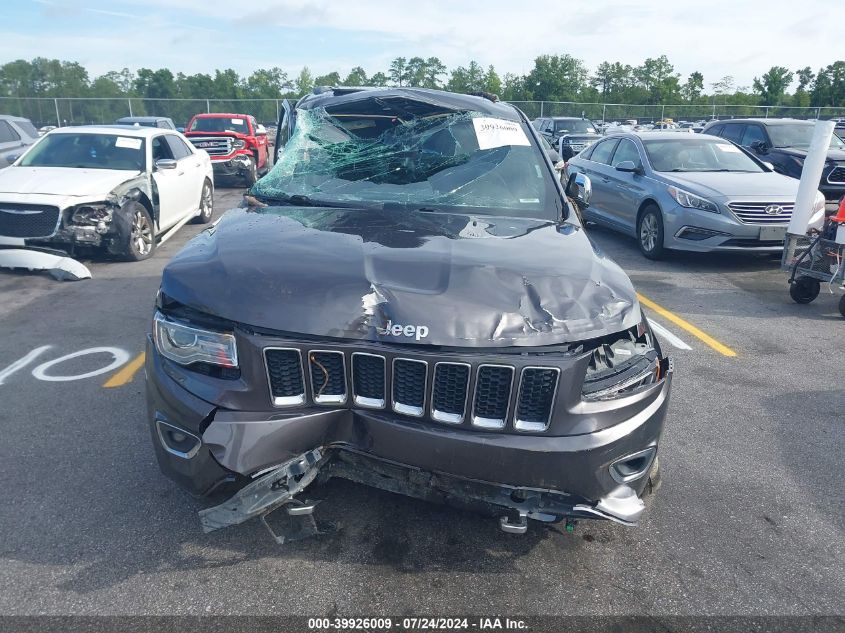 2016 Jeep Grand Cherokee Overland VIN: 1C4RJECG6GC335847 Lot: 39926009