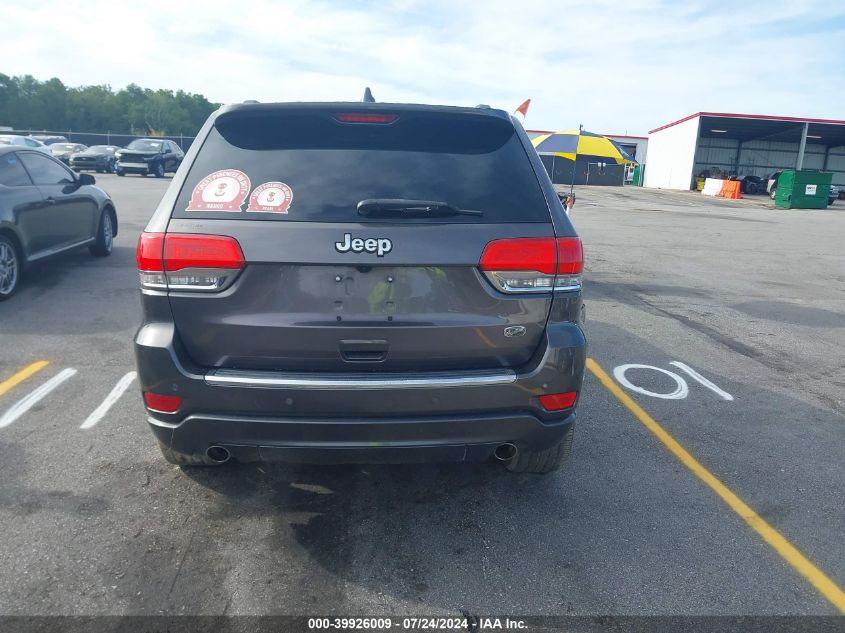 2016 Jeep Grand Cherokee Overland VIN: 1C4RJECG6GC335847 Lot: 39926009