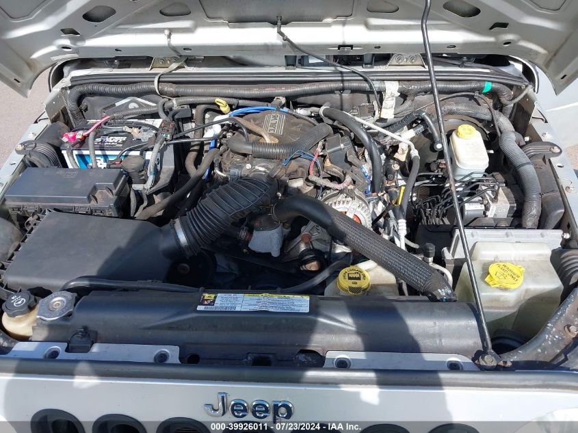 2008 Jeep Wrangler Unlimited X VIN: 1J4GB39128L518038 Lot: 39926011