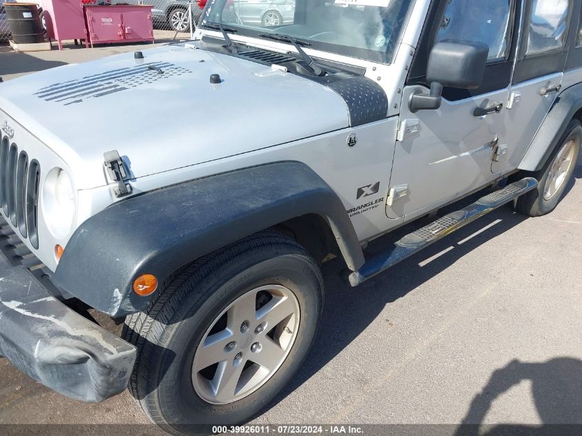 2008 Jeep Wrangler Unlimited X VIN: 1J4GB39128L518038 Lot: 39926011