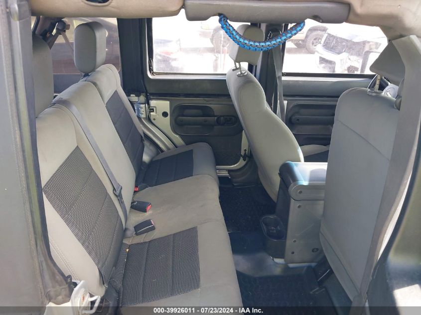 2008 Jeep Wrangler Unlimited X VIN: 1J4GB39128L518038 Lot: 39926011