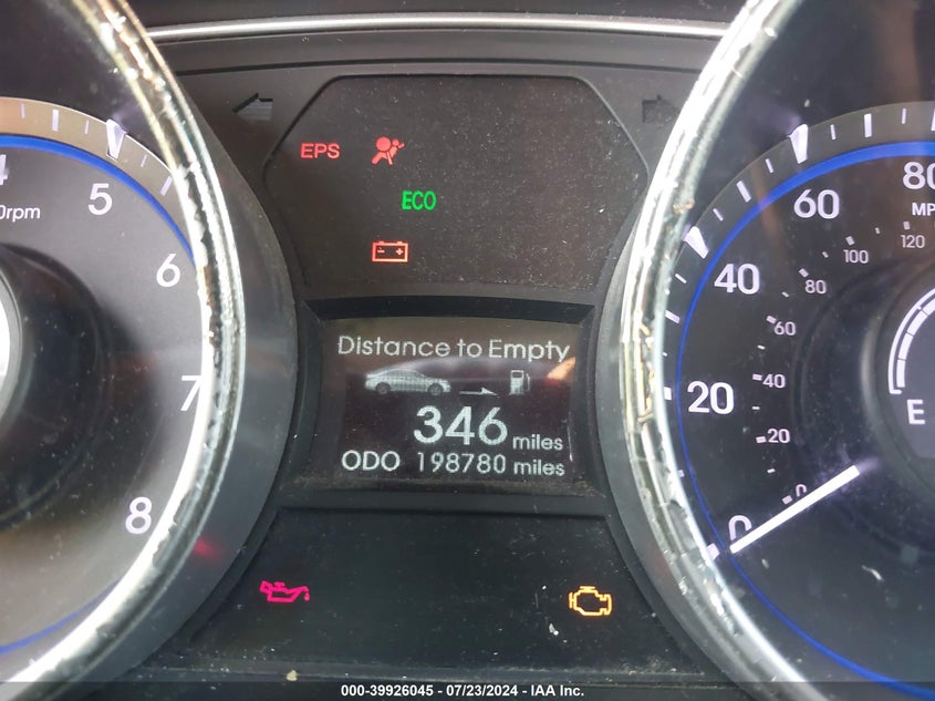 2011 Hyundai Sonata Gls VIN: 5NPEB4ACXBH237729 Lot: 39926045