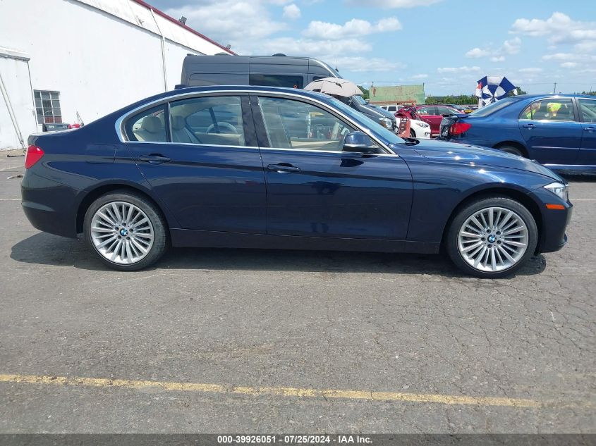 2012 BMW 328I VIN: WBA3C1C54CF431604 Lot: 39926051