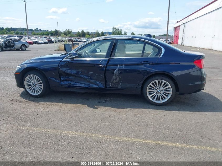 2012 BMW 328I VIN: WBA3C1C54CF431604 Lot: 39926051