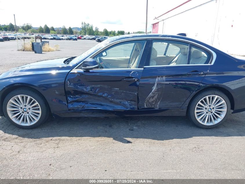 2012 BMW 328I VIN: WBA3C1C54CF431604 Lot: 39926051