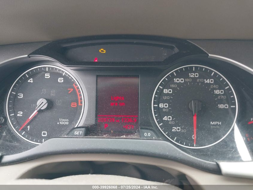 2011 Audi A4 2.0T Premium VIN: WAUBFAFL7BN042263 Lot: 39926068