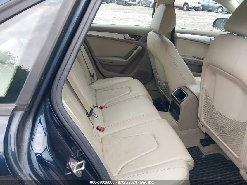 2011 Audi A4 2.0T Premium VIN: WAUBFAFL7BN042263 Lot: 39926068