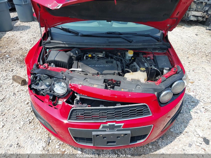 2012 Chevrolet Sonic 2Lt VIN: 1G1JC6SHXC4185889 Lot: 39926079