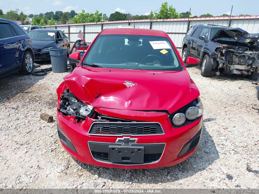 2012 Chevrolet Sonic 2Lt VIN: 1G1JC6SHXC4185889 Lot: 39926079