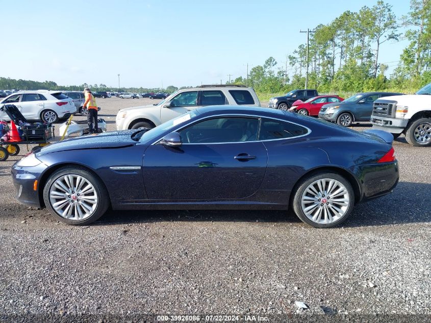 SAJWA4DB0ELB53711 | 2014 JAGUAR XK