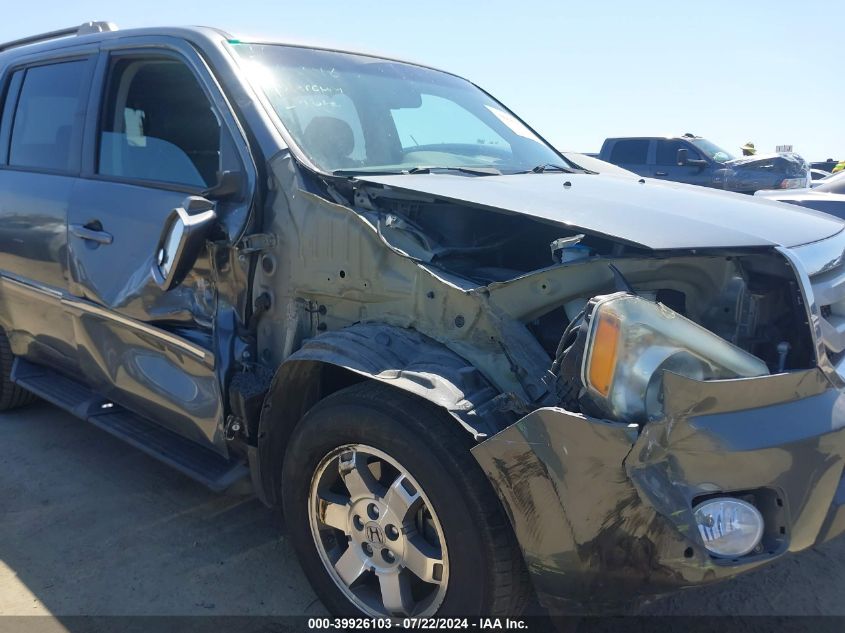 2011 Honda Pilot Touring VIN: 5FNYF3H94BB011626 Lot: 39926103