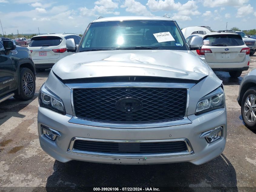 2017 Infiniti Qx80 VIN: JN8AZ2NF4H9644308 Lot: 39926106