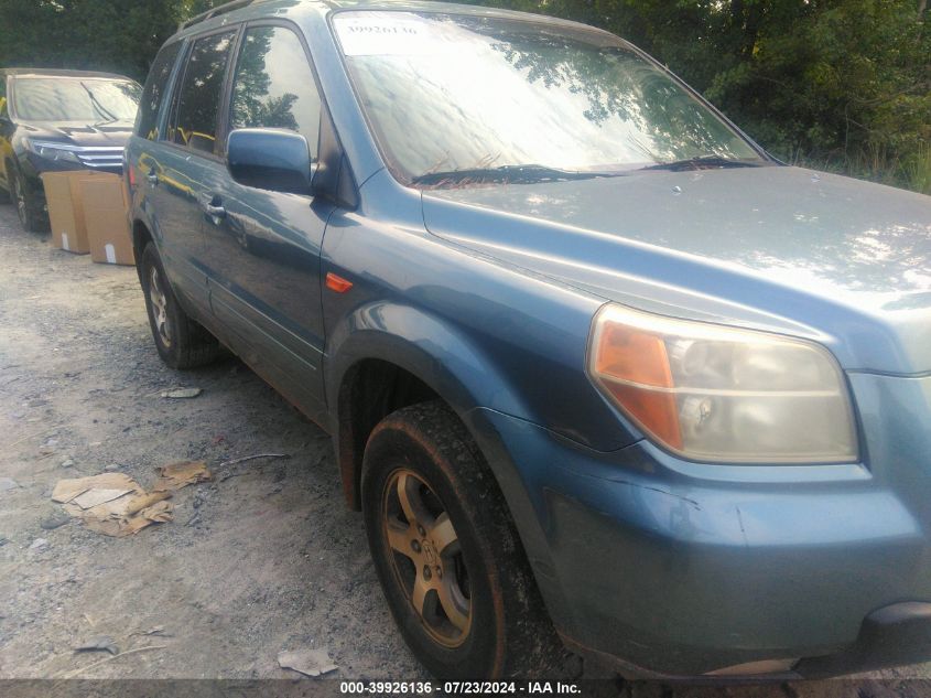 2007 Honda Pilot Ex VIN: 5FNYF28497B021977 Lot: 39926136