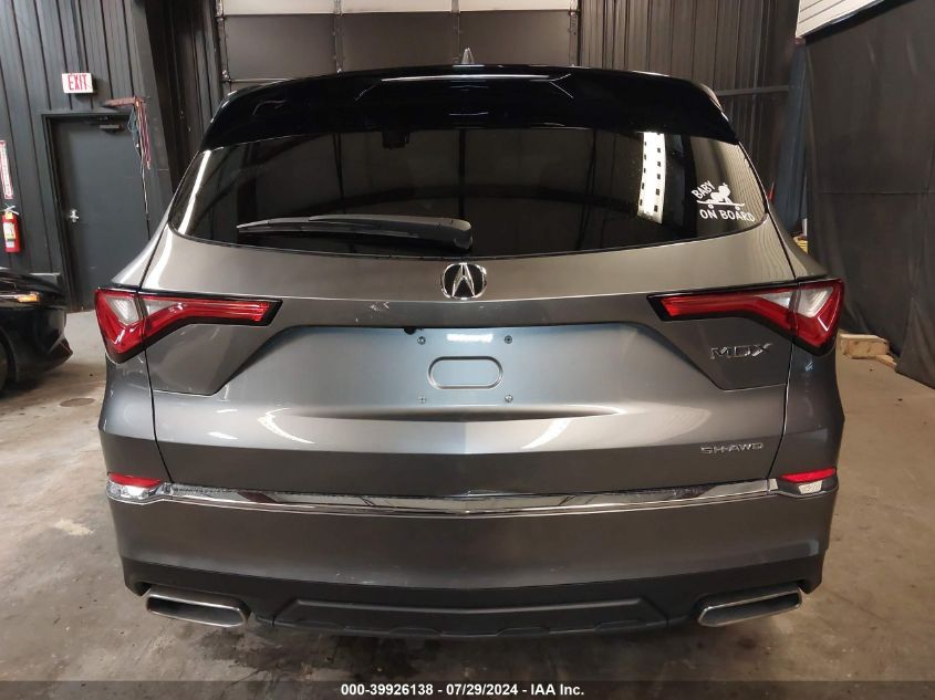 2024 Acura Mdx Standard VIN: 5J8YE1H38RL028246 Lot: 39926138