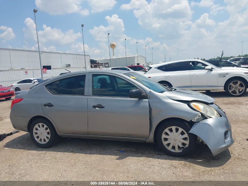 3N1CN7AP8EL845193 2014 Nissan Versa 1.6 S+