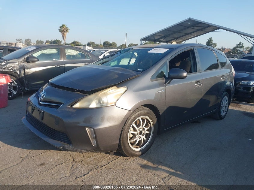 2012 Toyota Prius V VIN: JTDZN3EU5C3015330 Lot: 39926155