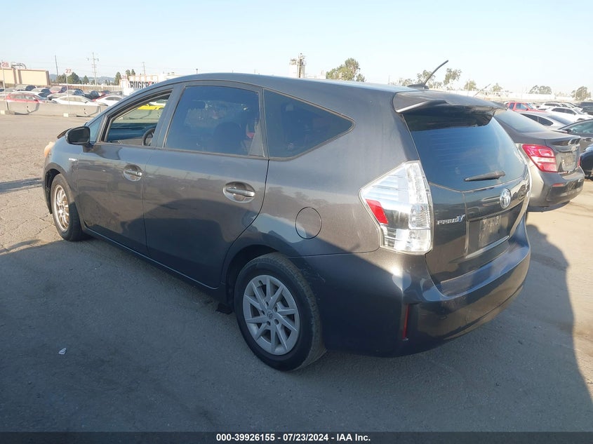 2012 Toyota Prius V VIN: JTDZN3EU5C3015330 Lot: 39926155