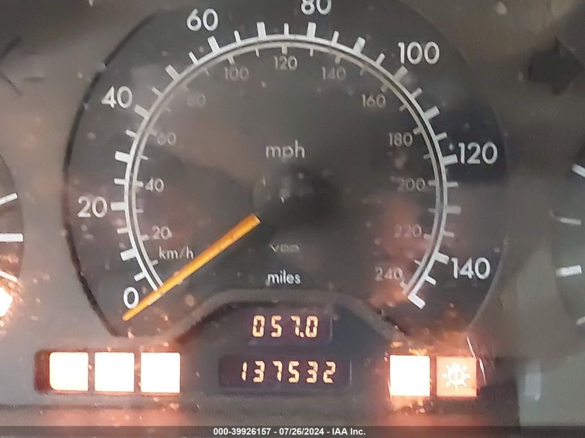 1997 Mercedes-Benz C 230 VIN: WDBHA23E5VF538201 Lot: 39926157