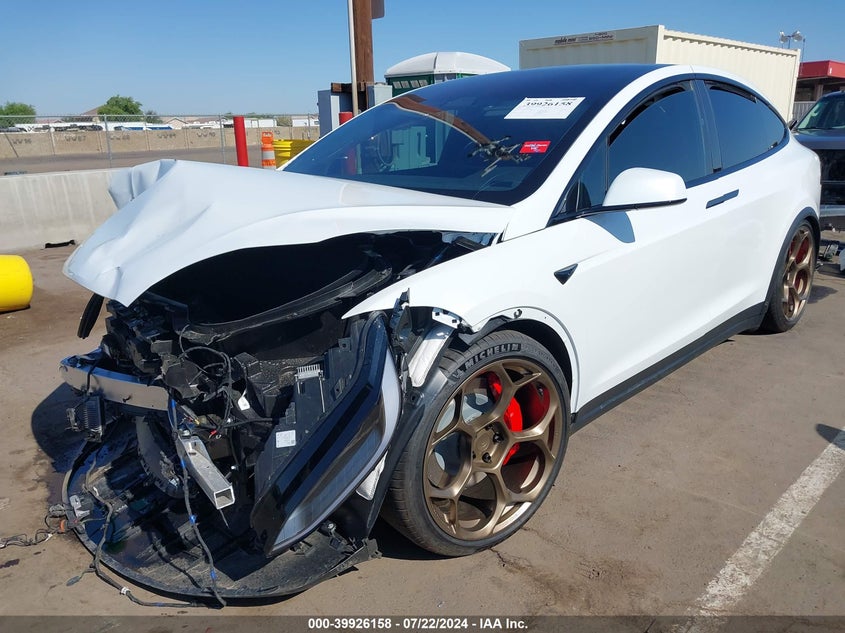 2024 TESLA MODEL X U   U(VIN: 7SAXCBE62RF447364