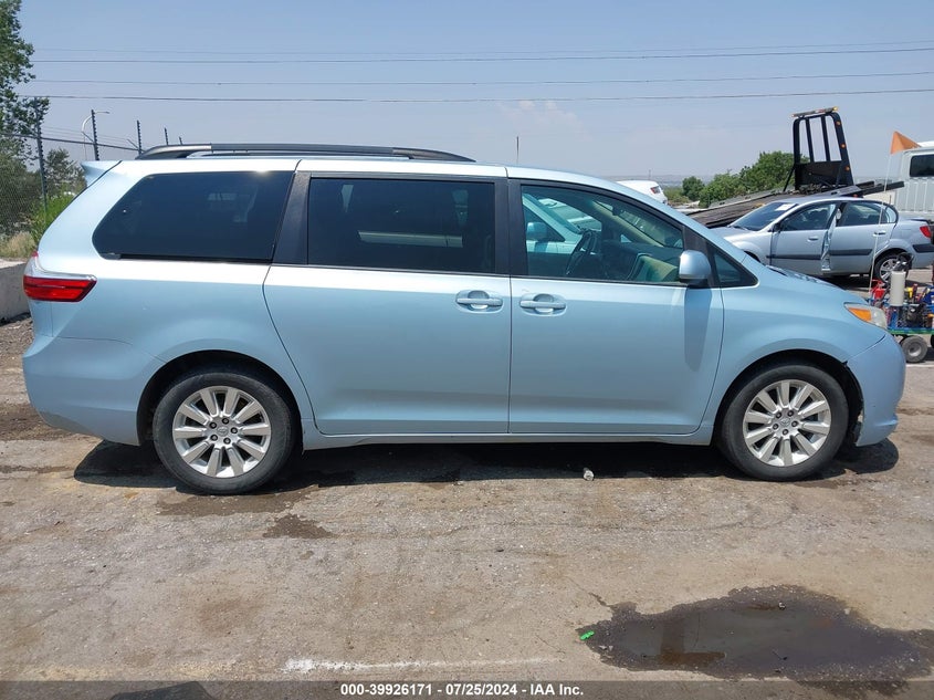 2015 Toyota Sienna Le 7 Passenger VIN: 5TDJK3DC7FS099104 Lot: 39926171