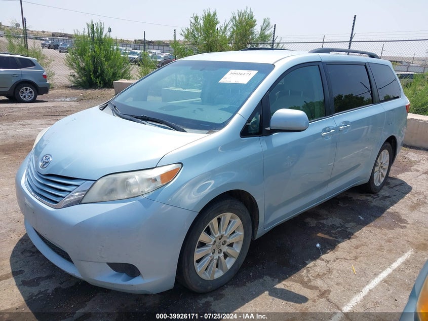 2015 Toyota Sienna Le 7 Passenger VIN: 5TDJK3DC7FS099104 Lot: 39926171