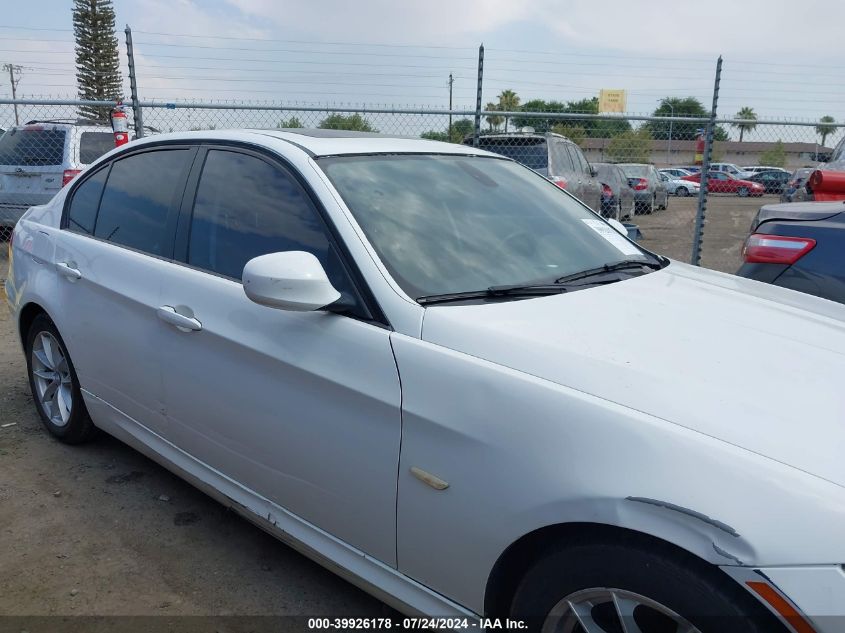 2010 BMW 328I VIN: WBAPH5G59ANM36014 Lot: 39926178