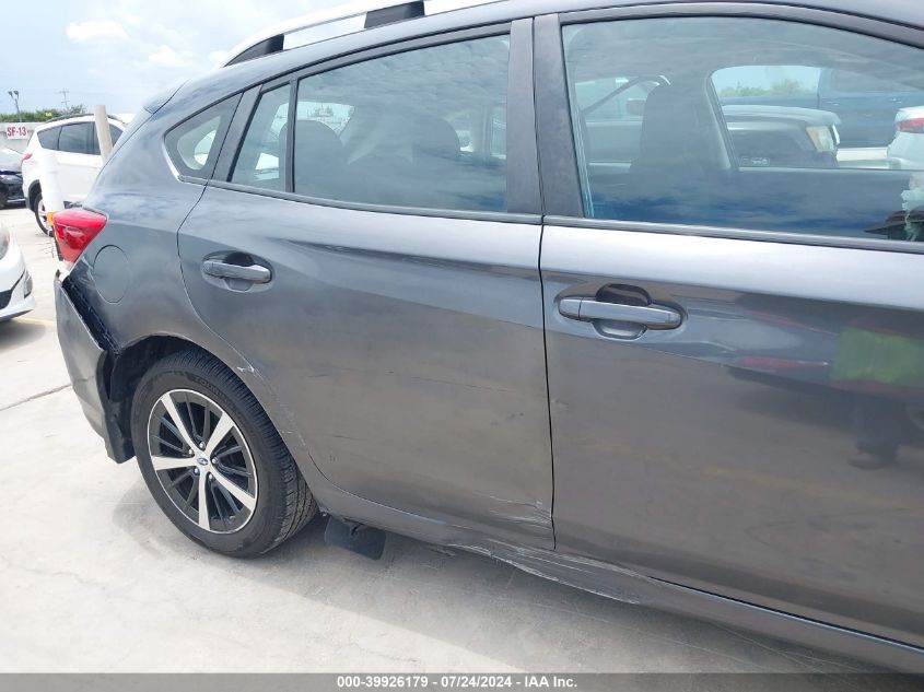 2019 Subaru Impreza 2.0I Premium VIN: 4S3GTAD65K3702410 Lot: 39926179