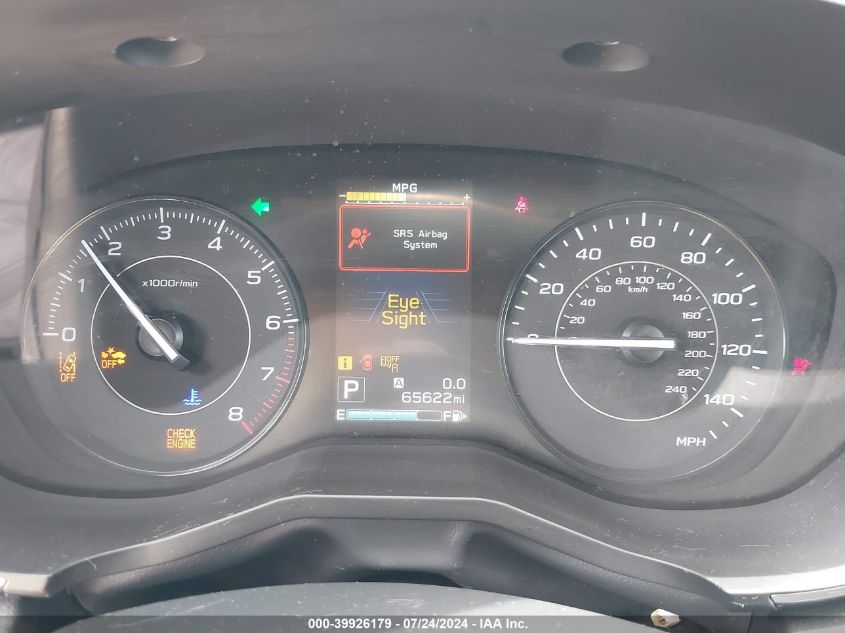 2019 Subaru Impreza 2.0I Premium VIN: 4S3GTAD65K3702410 Lot: 39926179