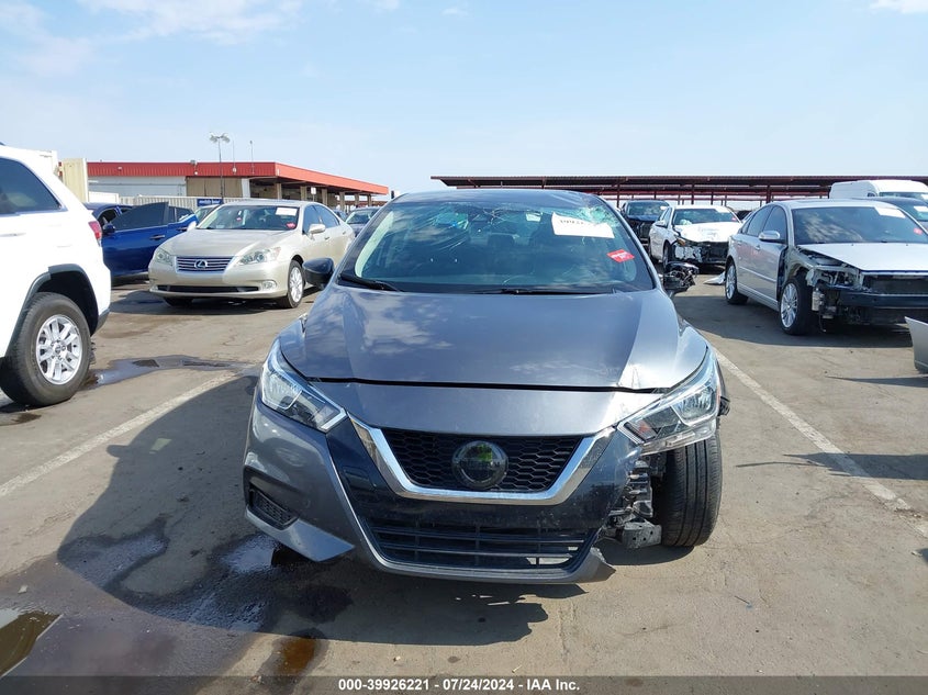 2021 Nissan Versa S Xtronic Cvt VIN: 3N1CN8DV0ML923240 Lot: 39926221