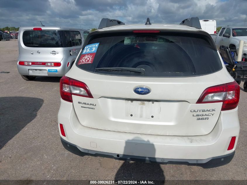 2017 Subaru Outback 2.5I Limited VIN: 4S4BSANC9H3221873 Lot: 39926231