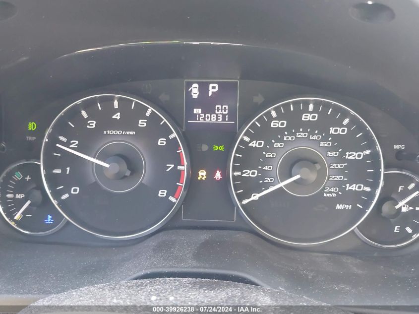 2012 Subaru Outback 2.5I Premium VIN: 4S4BRBCC9C3276644 Lot: 39926238