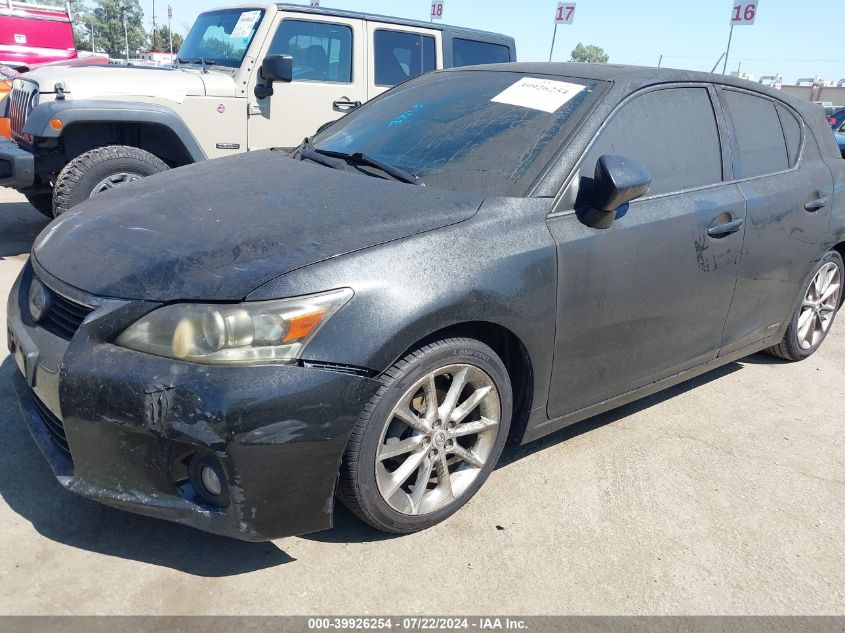 2013 Lexus Ct 200H VIN: JTHKD5BH2D2148530 Lot: 39926254