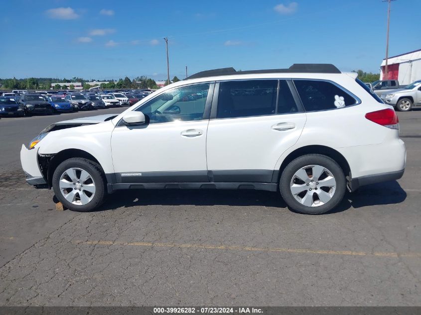 2011 Subaru Outback 2.5I Premium VIN: 4S4BRBGC0B3400860 Lot: 39926282