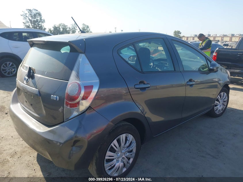 2014 Toyota Prius C VIN: JTDKDTB3XE1569414 Lot: 39926296