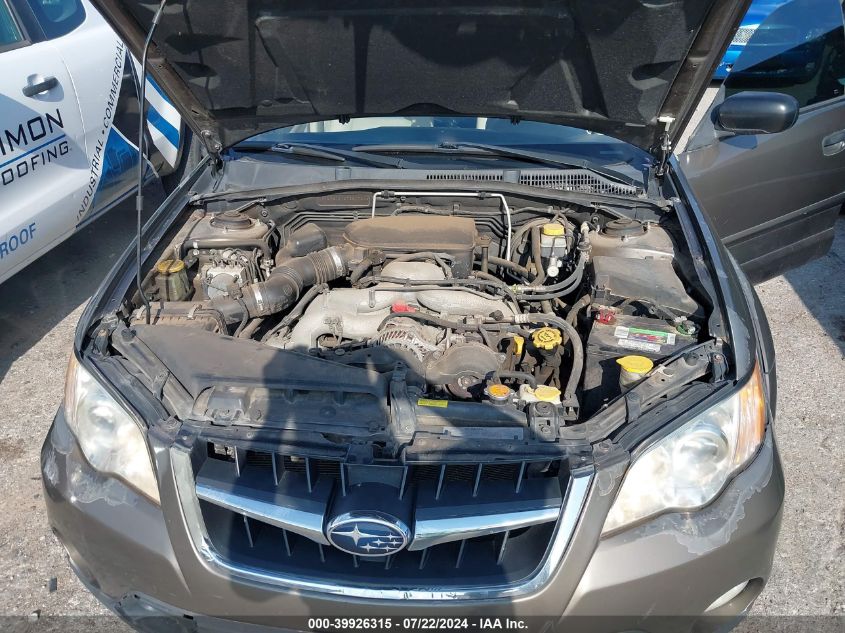 2008 Subaru Outback 2.5I/2.5I L.l. Bean Edition VIN: 4S4BP61C487351721 Lot: 39926315