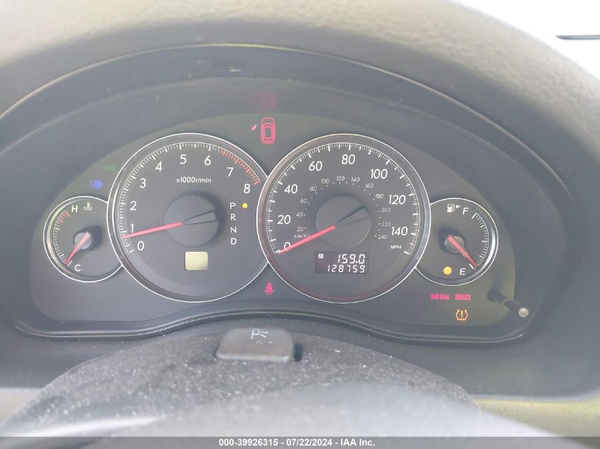 2008 Subaru Outback 2.5I/2.5I L.l. Bean Edition VIN: 4S4BP61C487351721 Lot: 39926315