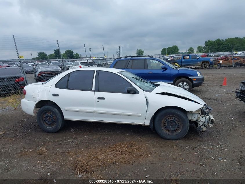 2003 Chevrolet Cavalier VIN: 1G1JC52F537218109 Lot: 39926345