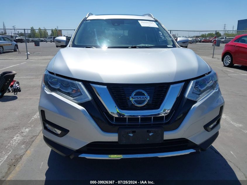 2017 Nissan Rogue Sl VIN: JN8AT2MV6HW280002 Lot: 39926367