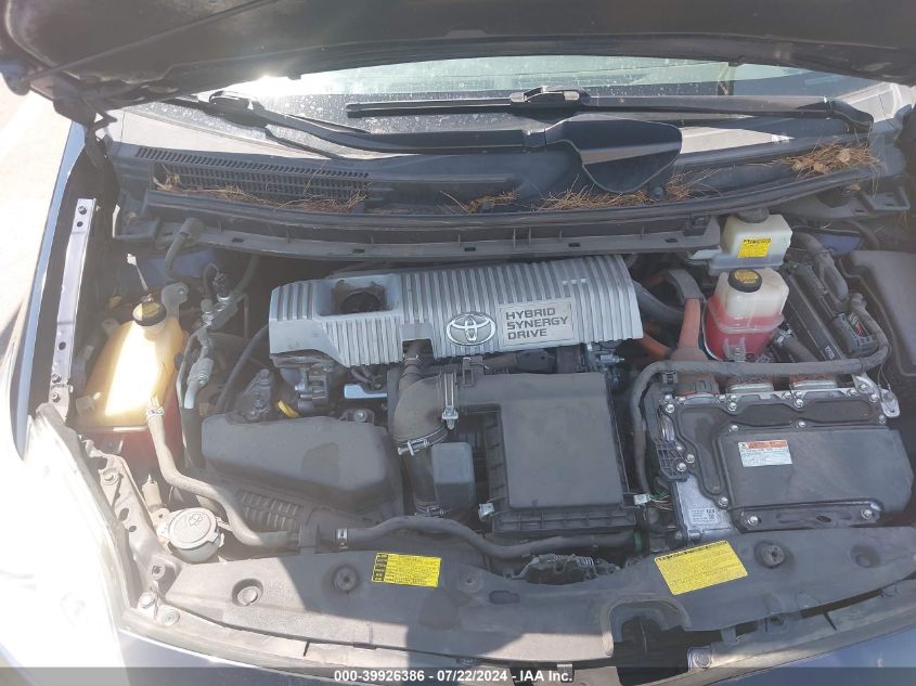 2014 Toyota Prius Two VIN: JTDKN3DU0E1776199 Lot: 39926386