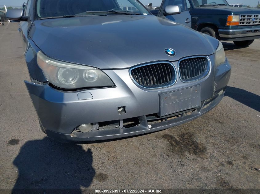 2004 BMW 525I VIN: WBANA535X4B173328 Lot: 39926397
