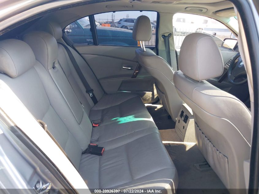 2004 BMW 525I VIN: WBANA535X4B173328 Lot: 39926397