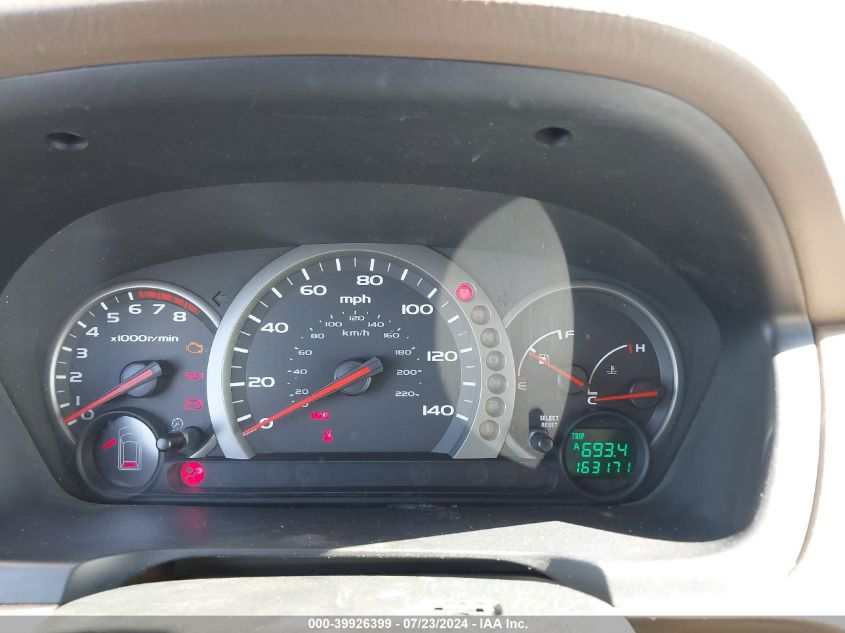 2005 Honda Pilot Lx VIN: 2HKYF18185H541151 Lot: 39926399