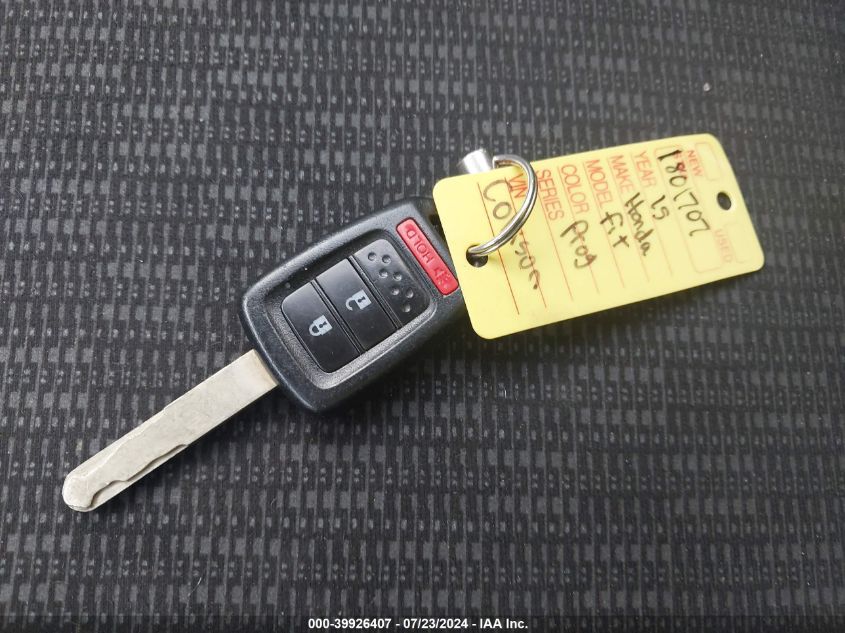 2015 Honda Fit Lx VIN: 3HGGK5H58FM785221 Lot: 39926407