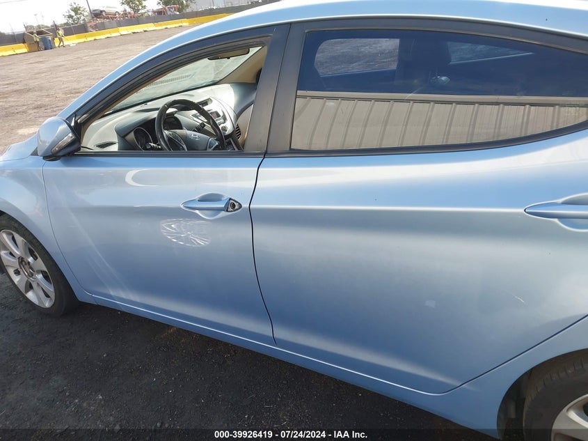 2012 Hyundai Elantra Limited (Ulsan Plant) VIN: KMHDH4AE4CU447158 Lot: 39926419